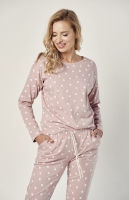 PIŻAMA CHLOE 2979 DR pudrowy róż S