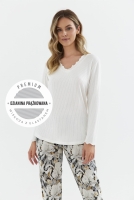Elegancka piżama Ofanto - góra prążek PREMIUM