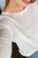 Elegancki sweter Fermo Alpaka Superfine - jaśmin