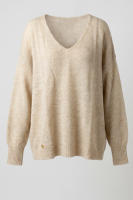 Elegancki sweter Baby Alpaka - beżowy
