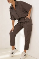 Komplet safari tencel - taupe