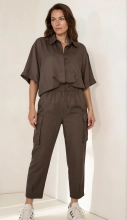 Komplet safari tencel - taupe